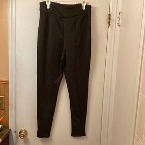 NWOT Pretty Little Thing high-waist black leggings